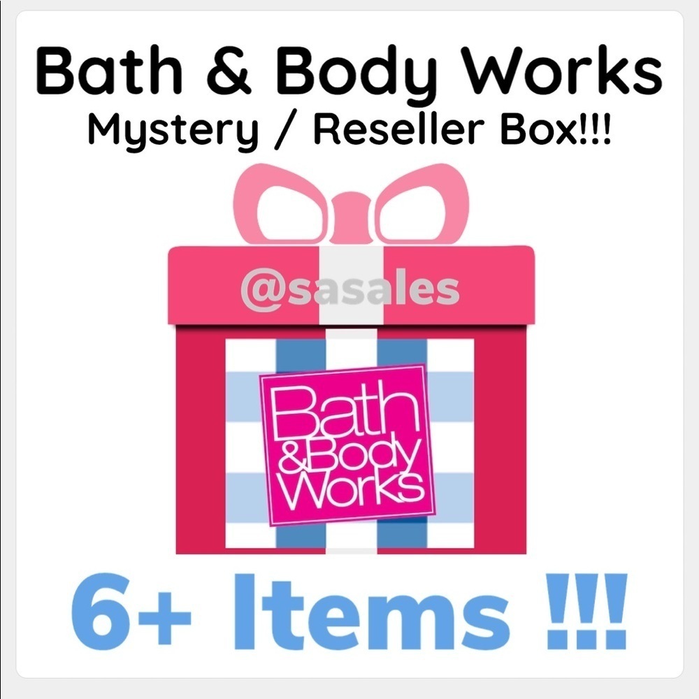Bath & Body Works Mystery Reseller Box 6+ Items